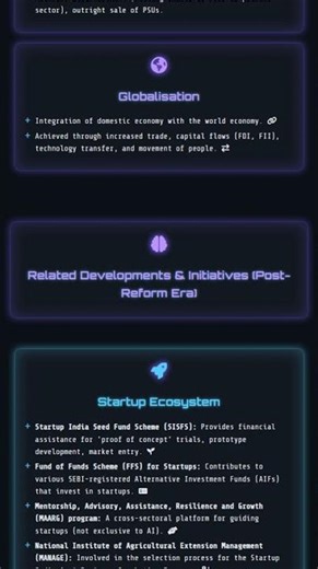 Basic Understanding of Economic Reforms Liberalisation, Privatisation, Globalisation