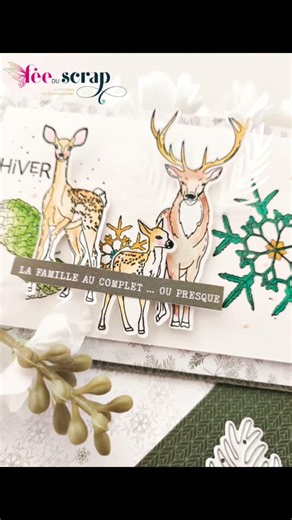 Petite carte 100 % la fée du scrap @Feeduscrap44