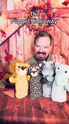 Puppet of the Day - Monkey Glove Puppet - The Puppet Hideaway with Eric Thomsen #thepuppethideaway