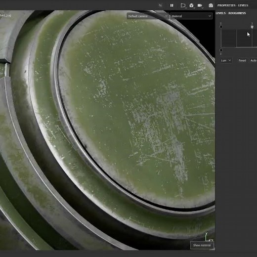 How to make a Scratchy Painted Steel material in substance 3d painter.