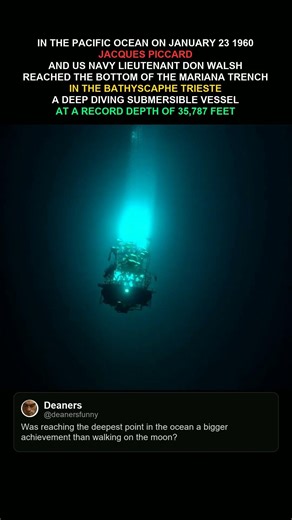 The Deepest Point Ever Reached In The Ocean