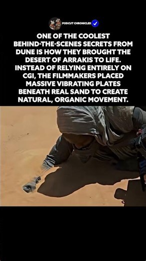 Dune Used Massive Vibrating Plates Under Real Sand Instead of Just CGI