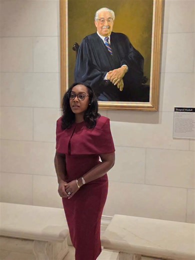 Most fascinating and proud moment of the day was hearing my wife India Sneed-Williams's name called to be admitted to practice in the #supremecourt 💪🏾🔥💪🏾🔥💪🏾 A close second was to be in the court room to hear the decision read by the Justices of @realdonaldtrump gut punch defeat on #tariffs Just an awesome day. Thank you Metropolitan Black Bar NYC !!!! | Jumaane D. Williams