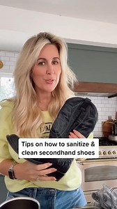 3.8K views · 30 reactions | Lets Clean Thrifted BootsShoes! Super Simple) Tips on how to sanitize & clean secondhand footwear! #clean #hack #upcycling #thrift #thriftedshoes #cleaninghacks #diy #sanitize #thrifthack #cleaninghack #lifehacks #upcycle | Sarah Teresinski | Facebook