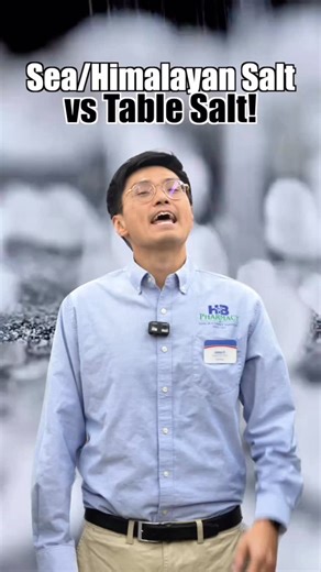 Is sea salt or Himalayan salt actually better for you than plain old table salt? 🤔 James breaks down the facts so you can make the healthiest choice for you. 💬 Drop your questions in the comments! 📞 (201) 997‑2010 📱 Text: (201) 992‑4447 📧 pharmacist@hbpharmacy.com 📍 98 Ridge Rd, North Arlington, NJ #HBPharmacy #HealthTips #SaltFacts #PharmacistApproved #NutritionMyths #NorthArlingtonNJ | HB Pharmacy