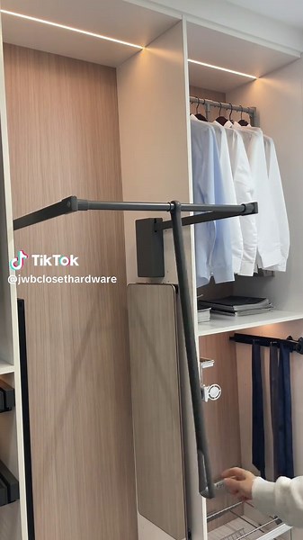 Maximize Closet Space with Pull Down Rod Solutions