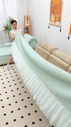 Ice Silk Sofa Cover | Cool, Breathable & Perfect for Summer Comfort #shortsfeed