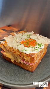 Croque Madame. The iconic French sandwich 🇫🇷 In today’s recipe we’ll dive right into how to create this legendary sandwich at home 😍 | Notorious Foodie