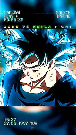 Kefla Forces Goku Into Ultra Instinct 🔥 Epic Moment #goku #anime #shorts #Kefla #DragonBallSuper