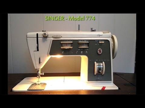 Singer sewing machine repair - Model 774