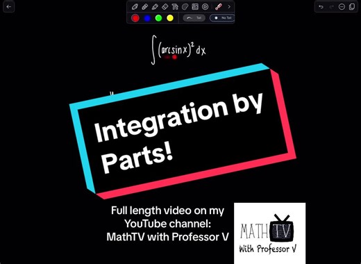 Solve the Integral of the Day with Professor V