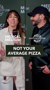 Comment “Pizza” and we will send you the links to the Cafe Gratitude x Medical Medium Menu and the Pizza Party Livestream Replay! This is a special moment for me because of what it means for you. Café Gratitude x Medical Medium PIZZAS are now on the menu at both of the Café Gratitude locations in the Los Angeles area. I AM HEALTHY Mediterranean Puttanesca Potato-Chickpea Pizza I AM HEALTHY Veggie Medley Potato-Chickpea Pizza Mediterranean Puttanesca Potato-Chickpea Pizza Navigating a restaurant 