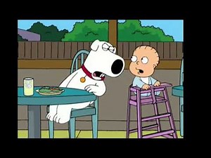 Brian Griffin screams at baby with FNAF 4 jumpscare sound