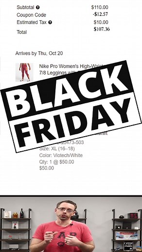 🚨 Secret Nike Promo Code for Black Friday! #nikepromocode #nikedeals #nikehaul #nikefashion #coupon #couponing #couponcode