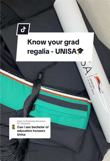 UNISA Bachelor of Education Honors Graduation Set