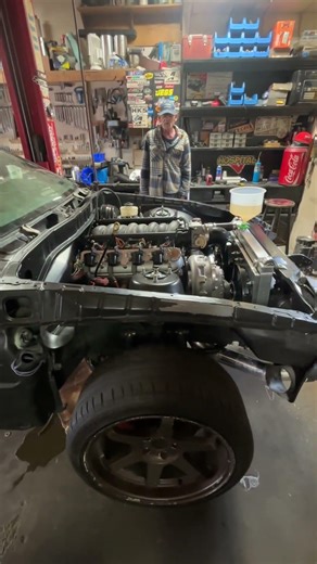 First start of the Ls swapped Mk3 Toyota Supra