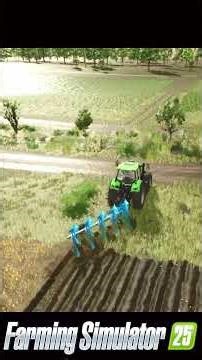 Plowing the Field 🚜🌱 | Deep Soil Preparation in Action | FS25 Gameplay