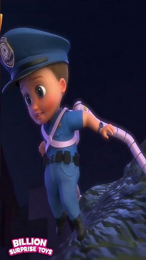 Dino vs. the Tiny Team! #miniheroes #dinoattack #teamwork #kidsactionshow