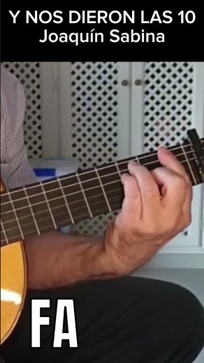 Y NOS DIERON LAS 10. Joaquín Sabina. Acordes guitarra tutorial