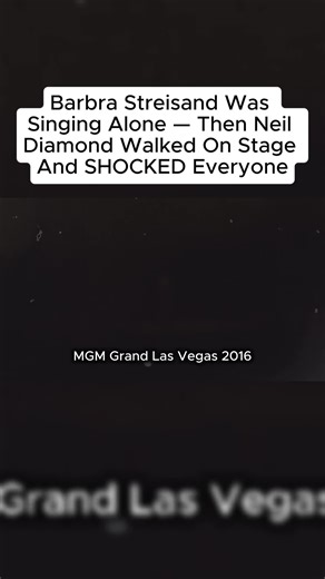 Barbra Streisand and Neil Diamond's Iconic Live Moment