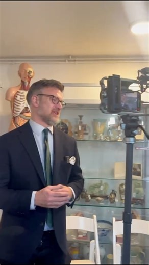 quick post-sale interview with the BBC yesterday after the hammer came down on the Queens letter at £25,000… looking forward to a restful weekend. What has everyone got planned? - CH x #lifestyle #fblifestyle #auctioneer #interview | Charles Hanson