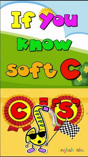 Soft c / Sounds like 's' / Phonics Song #shorts