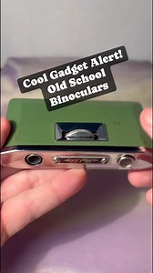 Basically spy gear. Cool Gadget Alert! Old School Binoculars #coolgadgets #retrovibes #70snostalgia #1970s #oldtech #spy #binoculars #coolstuff | CPJ Collectibles