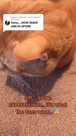 Silly Cat in Spore Game - Skeeter Creations