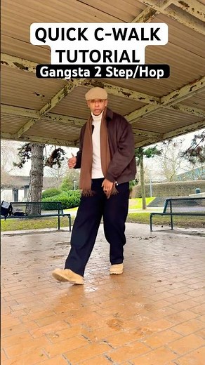 Quick C-Walk Tutorial - Gangsta 2 Step/ Hop #tutorial #cwalk #dance