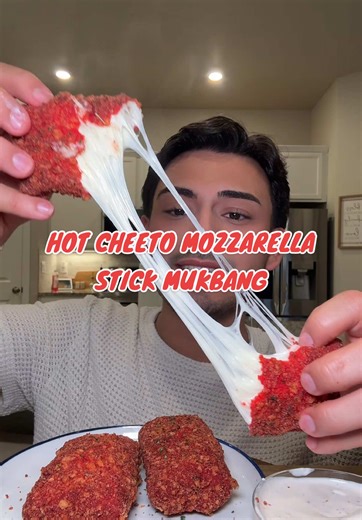 Homemade Dill Pickle Hot Cheeto Mozzarella Sticks Recipe