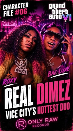 GTA 6 Character File #06: REAL DIMEZ Could Take Over Vice City 🎤🔥