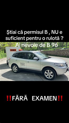 Cum să obții permisul de rulotă B96 fără examen