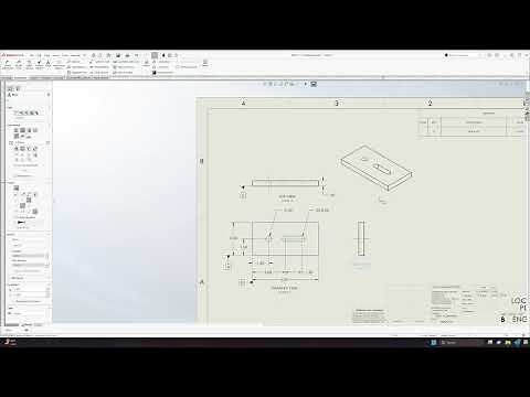 Creating a drawing in SolidWorks CREATING VIEW NAMES Part 4