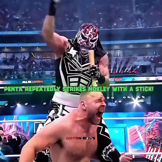 Penta vs Jon Moxley — A Brutal War Begins! 😈🥶 Wwe Edit #viral #aew #Shorts #edit