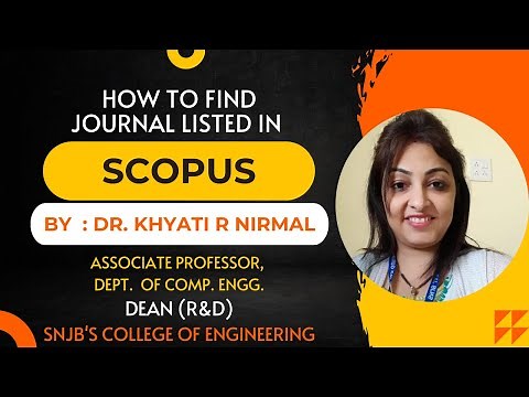 Search for SCOPUS Journal