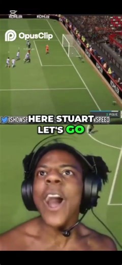 Speed’s pc falls on his head 😂