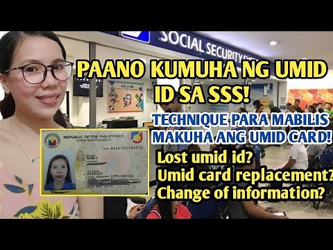 How to apply for Umid id card|Sss id|Step by step|Tip kung paano makuha ng mabilis ang umid id