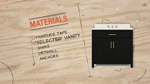 How to Install a Bathroom Vanity