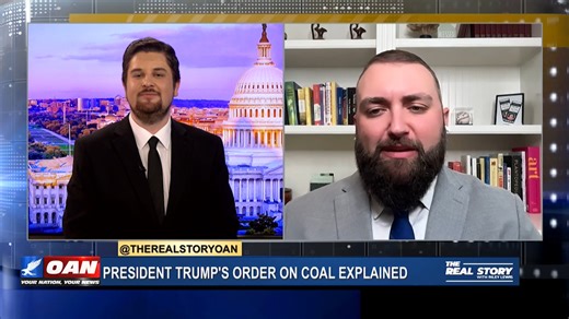 The Green New Scam Is Over. Chairman of Americans for Energy Dominance Sam Romain celebrates with Riley Lewis Trump’s reversal of Obama/Biden green energy policies dating back to 2009 on The Real Story with Riley Lewis Watch The Real Story Here: https://live.oann.com/home.ktv?utm_source=socials&utm_medium=social media&utm_campaign=FB | One America News Network