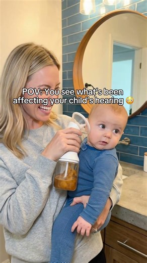 My baby’s ears feel so much cleaner and better now 😊#waxeara #earwaxremoval #earcare