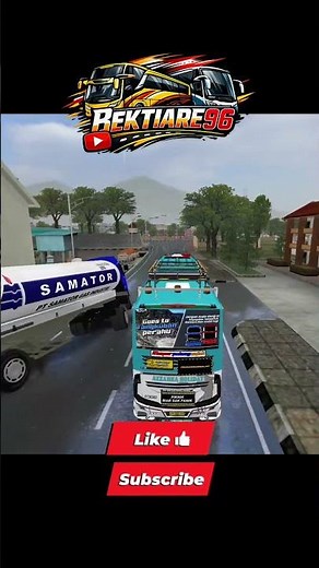 macet kclakaan gara gara si kokom lewat🤣#harusberanda #funny #trendingshorts #ets2 #kene_bae