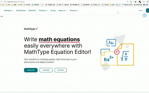数学公式编辑器Mathtype7.4下载安装