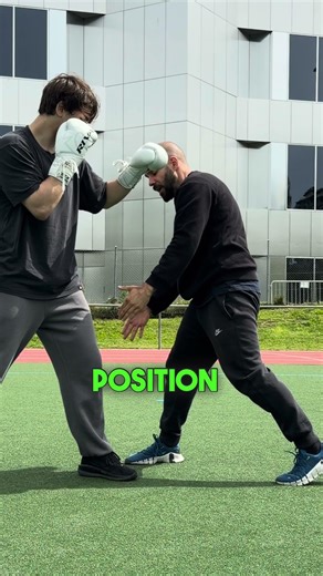 DROITIER VS GAUCHER 🥊. La position gagne l échange. #boxing #boxingtraining #boxingcoach