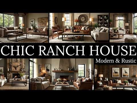 BEST 75+ Chic Ranch House Decor Ideas | Modern & Rustic Living Inspiration