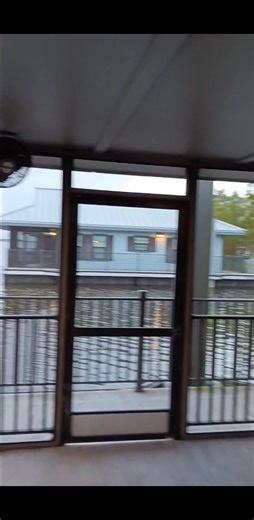 view from the cabin / house on barge | Cajun Conjuror