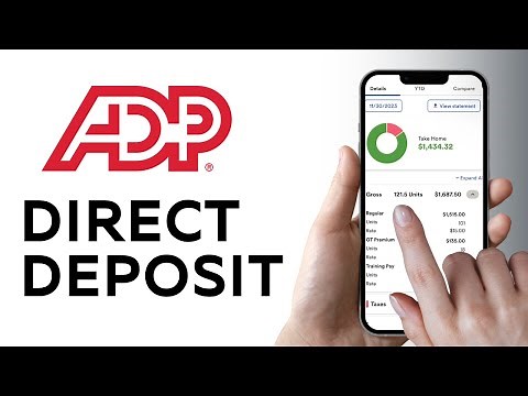 How To Easily Set Up Direct Deposit In ADP App (2026)