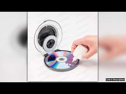 CD Repair Machine CD Disc Scratch Repair Device DVD Data Recovery Set Cleaning Fluid Paste Tool