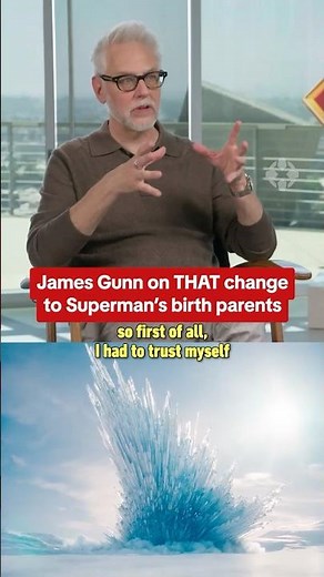 James Gunn explains why he changed [SPOILER] for Superman's birth parents! #superman #jamesgunn #ign