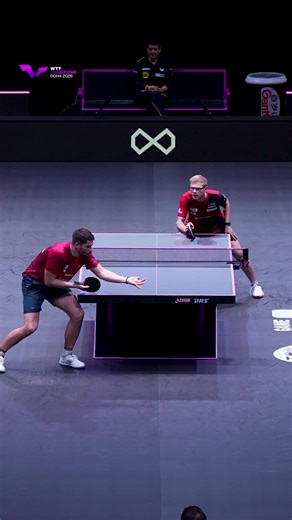 Felix Lebrun Shines at WTT Doha Table Tennis