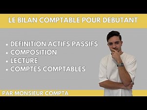 LE BILAN COMPTABLE : EXPLICATION ET EXEMPLE